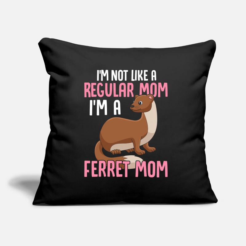 Ich bin nicht wie eine normale Mutter, ich bin ein Sofakissenbezug 45 x 45 cm