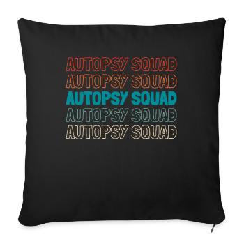 Intensive Care Nurse Cadre - Sofa pillowcase 17,3'' x 17,3'' (45 x 45 cm) - black - Front