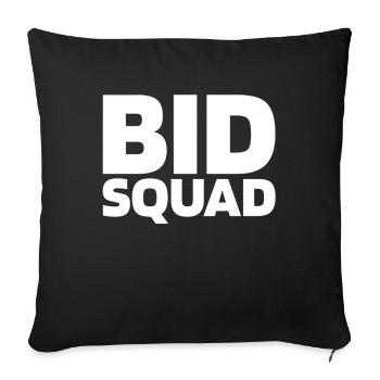 Barber Barbershop Squad - Sofa pillowcase 17,3'' x 17,3'' (45 x 45 cm) - black - Front