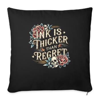 Tattoo Studio Tattoo Artist Tattoo Ideas - Sofa pillowcase 17,3'' x 17,3'' (45 x 45 cm) - black - Front