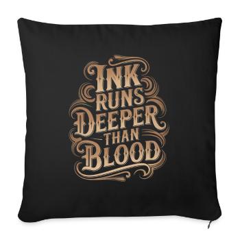 Tattoo Studio Tattoo Artist Tattoo Ideas - Sofa pillowcase 17,3'' x 17,3'' (45 x 45 cm) - black - Front