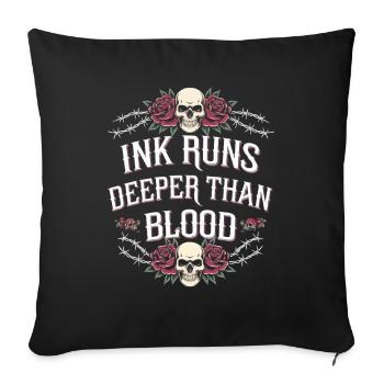 Tattoo Studio Tattoo Artist Tattoo Ideas - Sofa pillowcase 17,3'' x 17,3'' (45 x 45 cm) - black - Front