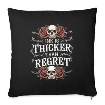 Tattoo Studio Tattoo Artist Tattoo Ideas - Sofa pillowcase 17,3'' x 17,3'' (45 x 45 cm) - black - Front