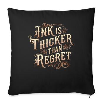 Tattoo Studio Tattoo Artist Tattoo Ideas - Sofa pillowcase 17,3'' x 17,3'' (45 x 45 cm) - black - Front