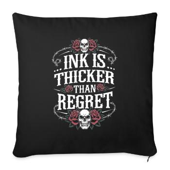 Tattoo Studio Tattoo Artist Tattoo Ideas - Sofa pillowcase 17,3'' x 17,3'' (45 x 45 cm) - black - Front