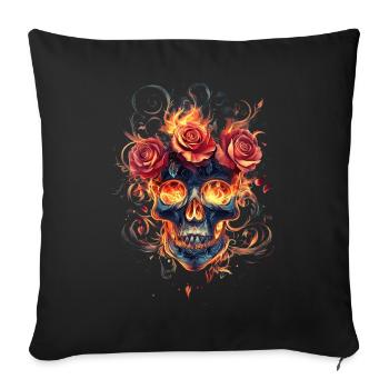Tattoo Studio Tattoo Artist Tattoo Ideas - Sofa pillowcase 17,3'' x 17,3'' (45 x 45 cm) - black - Front