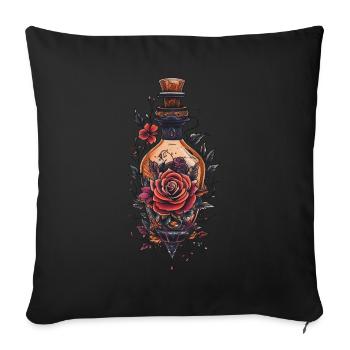 Tattoo Studio Tattoo Artist Tattoo Ideas - Sofa pillowcase 17,3'' x 17,3'' (45 x 45 cm) - black - Front