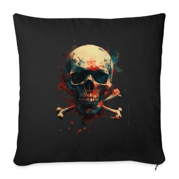 Tattoo Studio Tattoo Artist Tattoo Ideas - Sofa pillowcase 17,3'' x 17,3'' (45 x 45 cm) - black - Front