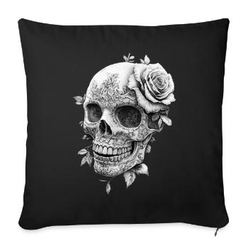 Tattoo Studio Tattoo Artist Tattoo Ideas - Sofa pillowcase 17,3'' x 17,3'' (45 x 45 cm) - black - Front
