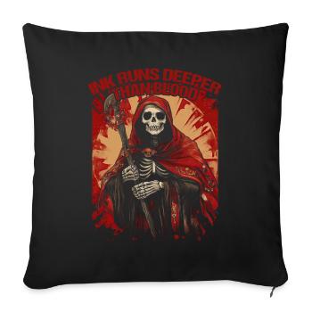 Tattoo Studio Tattoo Artist Tattoo Ideas - Sofa pillowcase 17,3'' x 17,3'' (45 x 45 cm) - black - Front