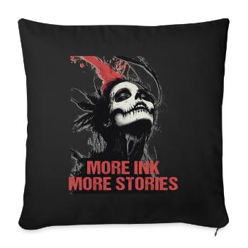 Tattoo Studio Tattoo Artist Tattoo Ideas - Sofa pillowcase 17,3'' x 17,3'' (45 x 45 cm) - black - Front