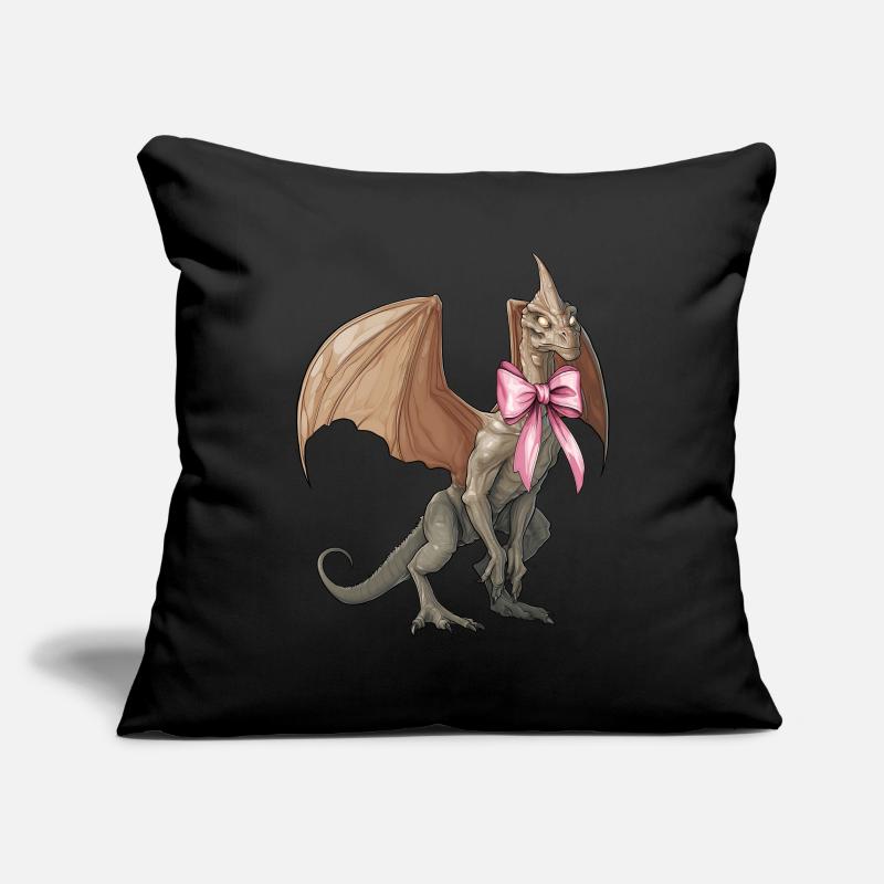 Coquettish Bow Van Meter Visitor Cryptid Sofa pillowcase 17,3'' x 17,3'' (45 x 45 cm)