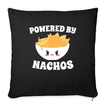 Mexico Tacos Mexican Tacos - Sofa pillowcase 17,3'' x 17,3'' (45 x 45 cm) - black - Front