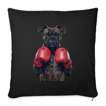 Cane Corso - Sofakissenbezug 45 x 45 cm - Schwarz - Vorne