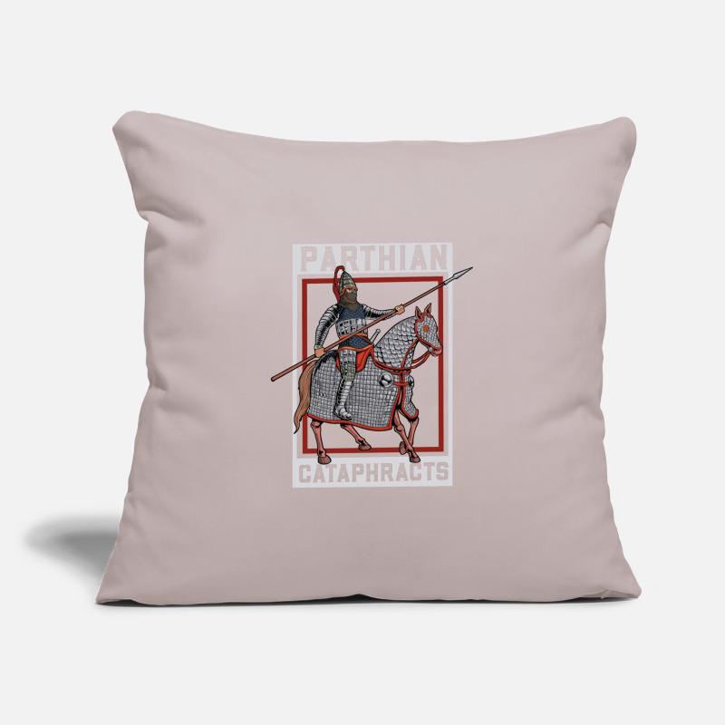 Lancier - Cataphracte parthe - Cavalier Housse de coussin décorative 45 x 45 cm