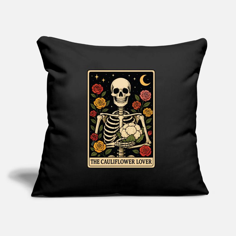 Tarot de chou-fleur Housse de coussin décorative 45 x 45 cm