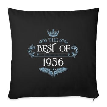 1956 best of - Sofa pillowcase 17,3'' x 17,3'' (45 x 45 cm) - black - Front