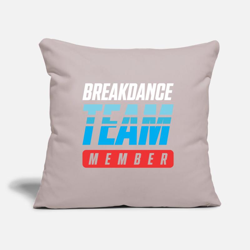 Équipe de breakdance Housse de coussin décorative 45 x 45 cm