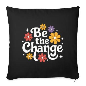 Altruismo Selfless Giving Giving School Spirit - Sofa pillowcase 17,3'' x 17,3'' (45 x 45 cm) - black - Front
