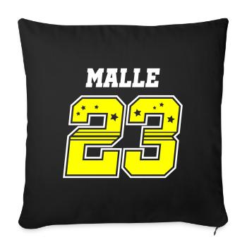 Malle 23 Majorque 2023 (Garantie du prix le plus bas) - Housse de coussin décorative 45 x 45 cm - noir - Devant