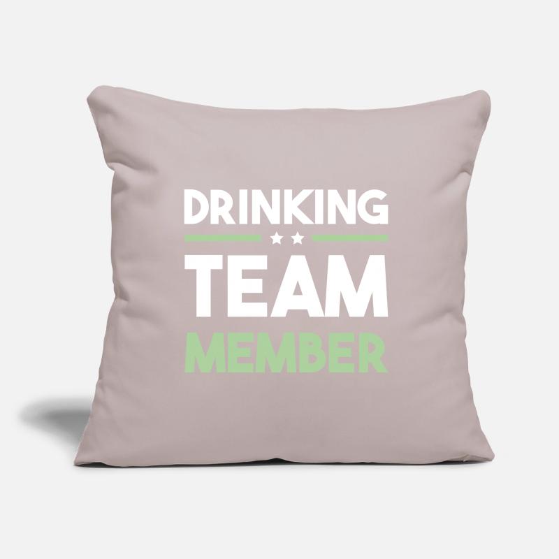 Drinking Team Sofa pillowcase 17,3'' x 17,3'' (45 x 45 cm)