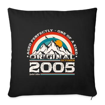 20th Birthday Legend October 2005 Volume 05 - Sofa pillowcase 17,3'' x 17,3'' (45 x 45 cm) - black - Front