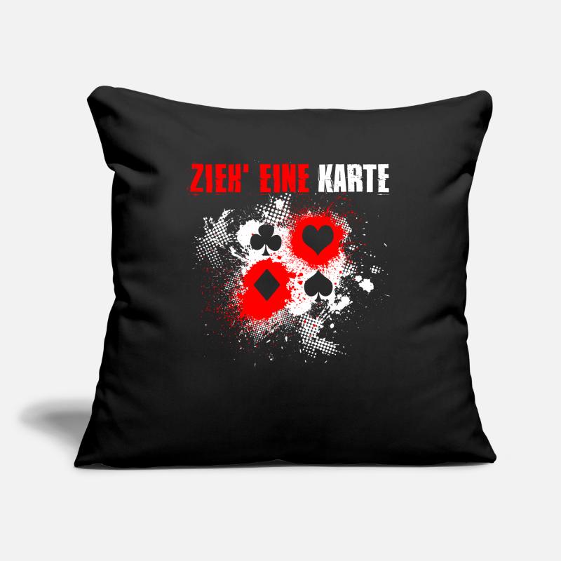 Magic Card Deck Wizard Sofa pillowcase 17,3'' x 17,3'' (45 x 45 cm)