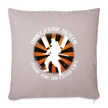 samurai - Sofa pillowcase 17,3'' x 17,3'' (45 x 45 cm) - light taupe - Front