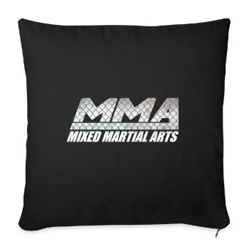 Mixed Martial Arts - Sofakissenbezug 45 x 45 cm - Schwarz - Vorne