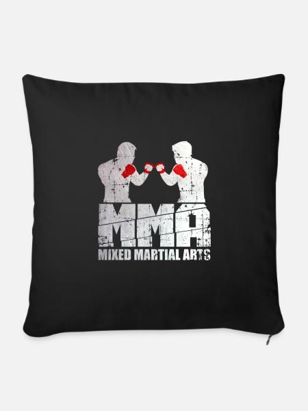 MMA Kaempfer - Sofakissenbezug 45 x 45 cm - Schwarz