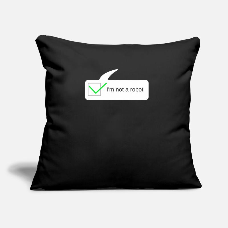Nerds d'ordinateur programmeur de cadeau drôle Housse de coussin décorative 45 x 45 cm