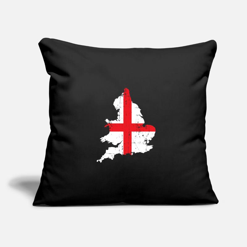 Angleterre Housse de coussin décorative 45 x 45 cm