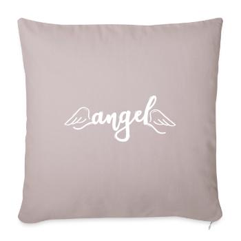 Angel - Sofa pillowcase 17,3'' x 17,3'' (45 x 45 cm) - light taupe - Front