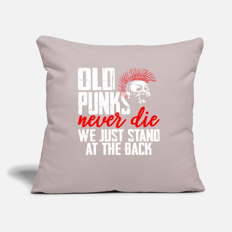 Punk rock punk music statement gift Sofa pillowcase 17,3'' x 17,3'' (45 x 45 cm)