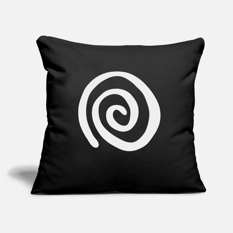 Pattern and Illusion Hypnosis Spiral Sofa pillowcase 17,3'' x 17,3'' (45 x 45 cm)