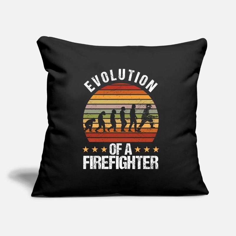 Firefighter Evolution Fire Department Sofa pillowcase 17,3'' x 17,3'' (45 x 45 cm)