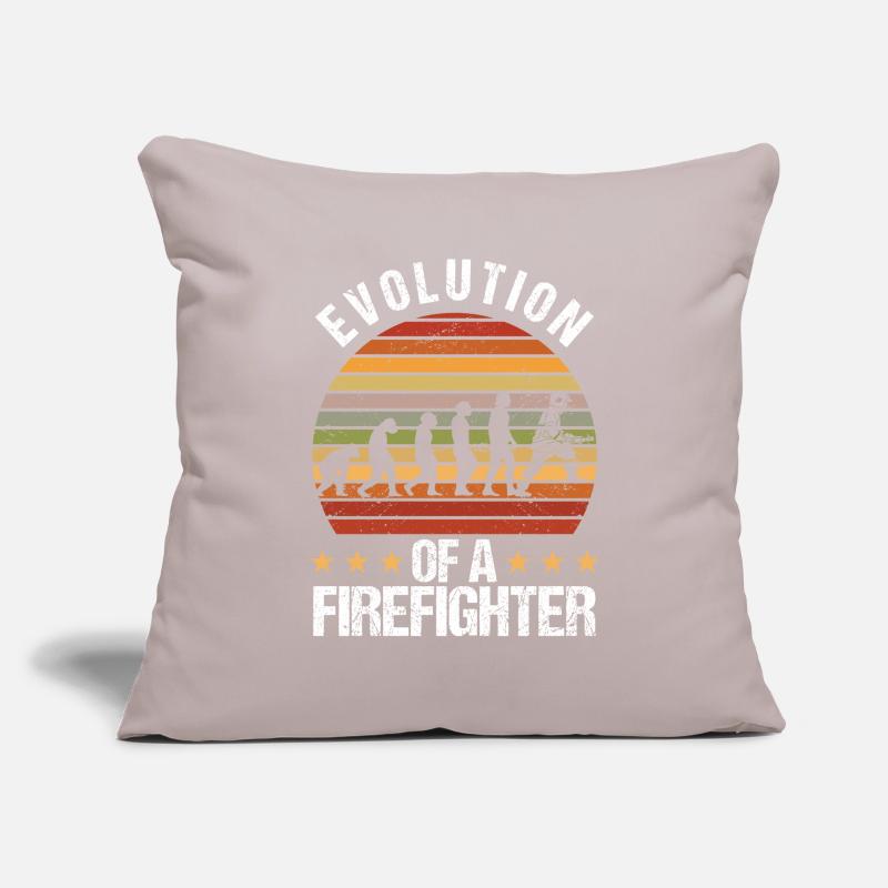 Firefighter Evolution Fire Department Sofa pillowcase 17,3'' x 17,3'' (45 x 45 cm)