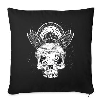 Occult Goth Gothic Punk Grunge - Sofa pillowcase 17,3'' x 17,3'' (45 x 45 cm) - black - Front