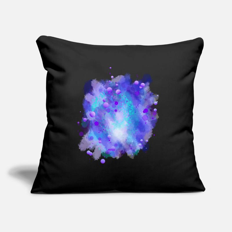 Azurblaue Energie Kugel Sofakissenbezug 45 x 45 cm