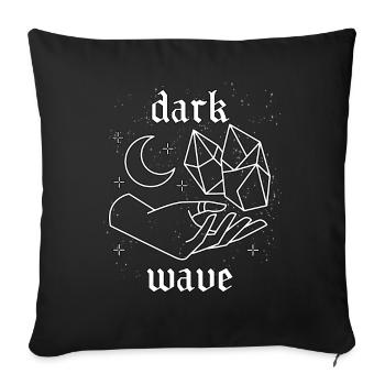 Occult Goth Gothic Punk Grunge - Sofa pillowcase 17,3'' x 17,3'' (45 x 45 cm) - black - Front