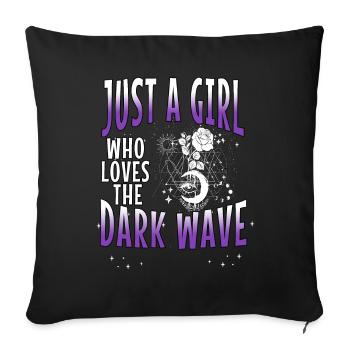 Occult Goth Gothic Punk Grunge - Sofa pillowcase 17,3'' x 17,3'' (45 x 45 cm) - black - Front