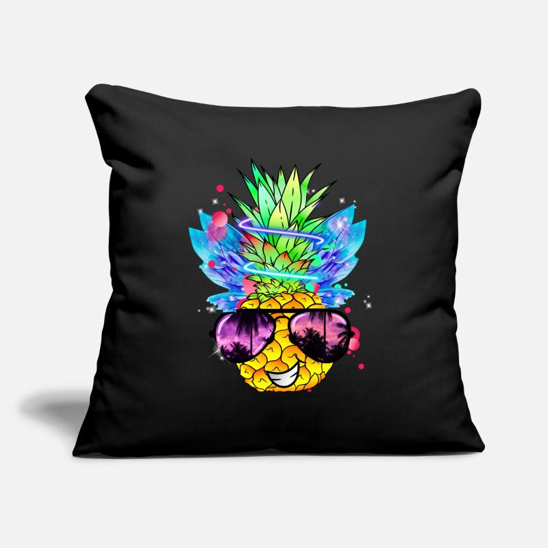 Ananas Kunst Sofakissenbezug 45 x 45 cm
