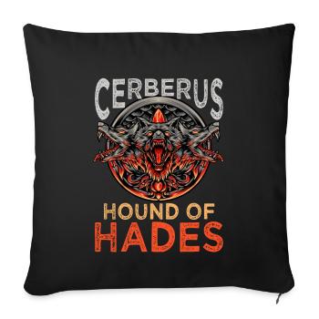 Cerberus Hound Of Hadès Mythologie grecque - Housse de coussin décorative 45 x 45 cm - noir - Devant