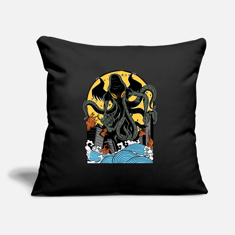 Dieu Cthulhu Housse de coussin décorative 45 x 45 cm