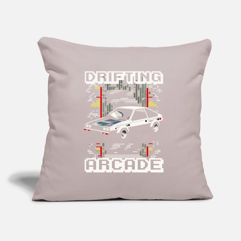 Drift Racing Fujiwara School Initial D-inspired Sofa pillowcase 17,3'' x 17,3'' (45 x 45 cm)
