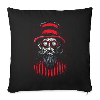 The Magical, Enchanting Magician Weirdo - Sofa pillowcase 17,3'' x 17,3'' (45 x 45 cm) - black - Front