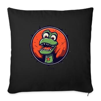The Comrade Dragon We Need - Sofa pillowcase 17,3'' x 17,3'' (45 x 45 cm) - black - Front