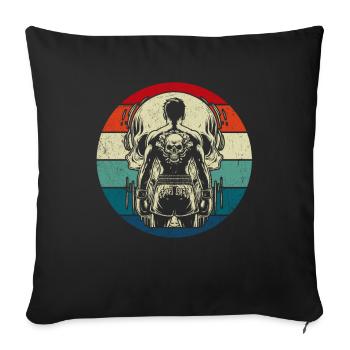 Muay Thai - Sofa pillowcase 17,3'' x 17,3'' (45 x 45 cm) - black - Front