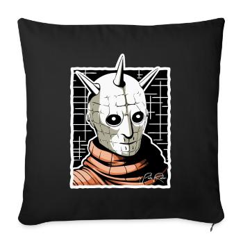 The Coolest Horror Villain - Sofa pillowcase 17,3'' x 17,3'' (45 x 45 cm) - black - Front