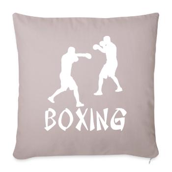 Boxen - Sofakissenbezug 45 x 45 cm - helles Taupe - Vorne